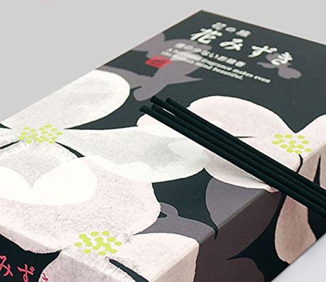 Low-smoke incense sticks by Okuno Seimeido, "Flower JourneyHana Mizuki" (Large Rose), practical incense sticks, perfect for Mother's Day, Mother's