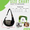 Oxford Pet Cat Dog Carrier Backpack Travel Single Shoulder Bag Breathable Mesh Travel Crossbody Bag for Small Dogs Puppy