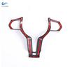 For BMW F Chassis F10 F11 F20 F22 F30 F32 F34 F36 F06 F12 F15 F16 Car ABS Matte Black Interior Steering Wheel Cover Frame Trim