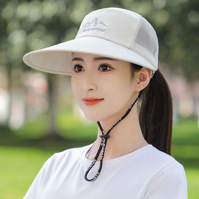 

Men Women Quick Drying Extra Long Wide Baseball Caps Adjustable Breathable Mesh Snapback Hiking Trucker Visor Hat