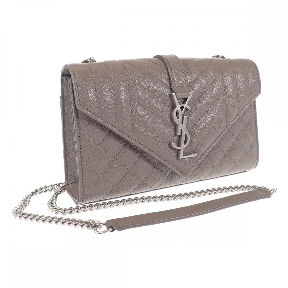 SAINT LAURENT  600195BOW961545 Shoulder Bag gray Women