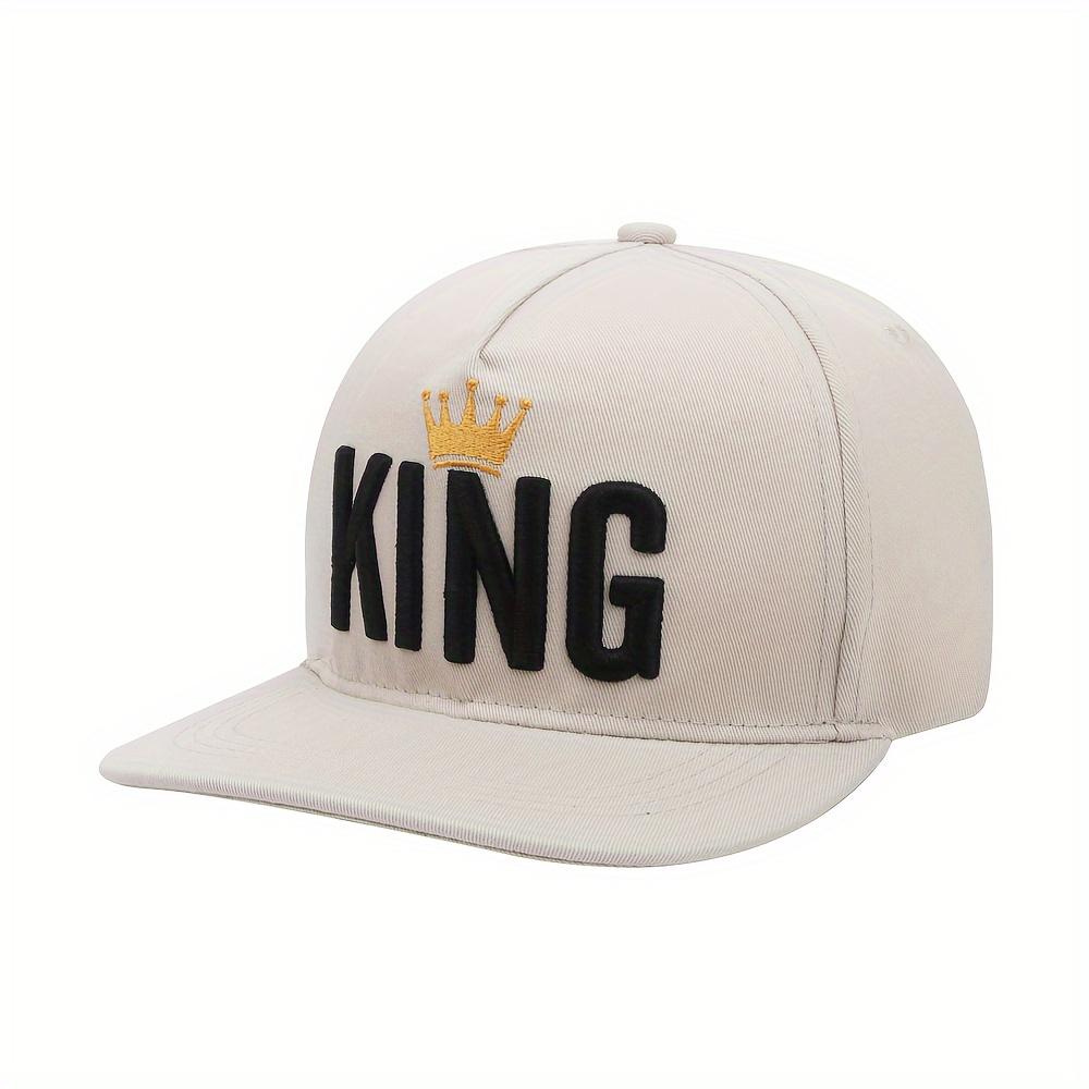 Унисекс Crown KING Вышитые хип-хоп шляпы весна осень открытый регулируемые повседневные бейсболки солнцезащитная шляпа
