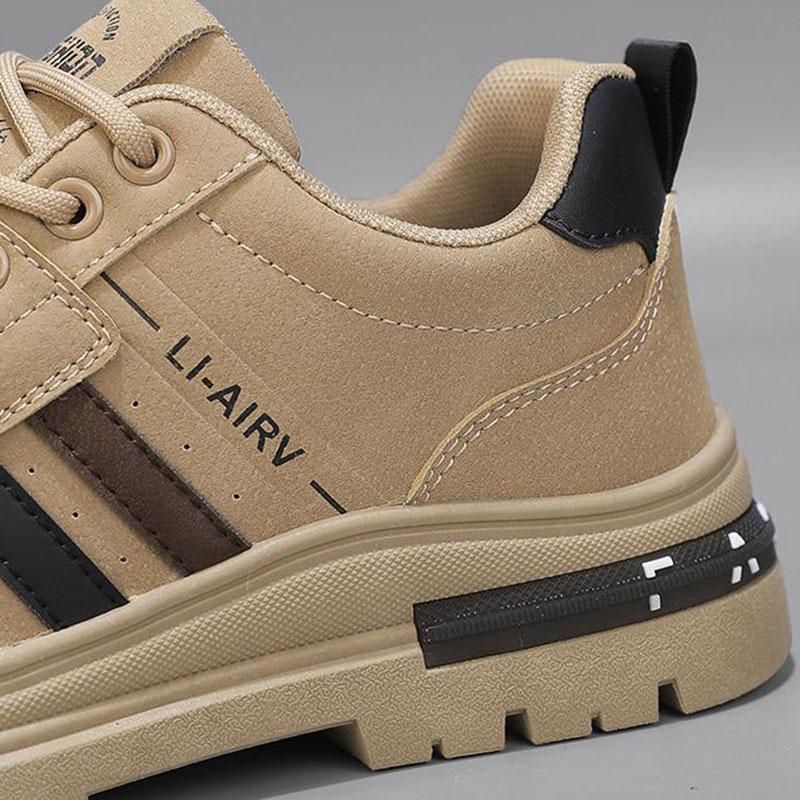 Oulylan Herren Luxus Laufschuhe Atmungsaktive Skateboardschuhe Schwarz Dicksohlige Bequeme Lässige Sportschuhe Denim Stiefel