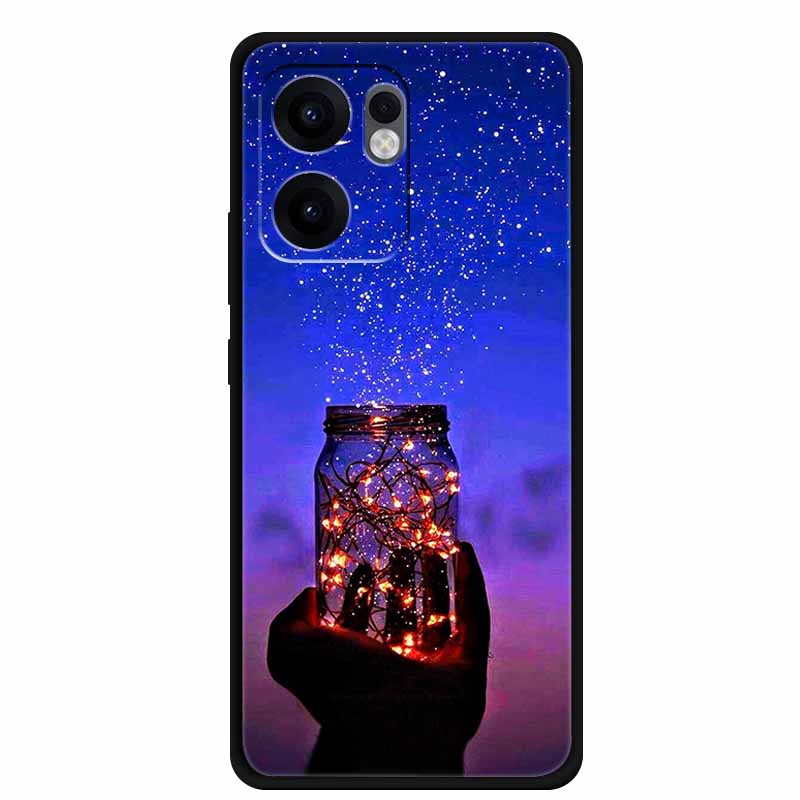 For OPPO Reno 14F 5G Phone Case Shockproof Black Silicone TPU Soft Back Cover Case For OPPO Reno 13F 4G 5G Case 13 F 14 F Coque