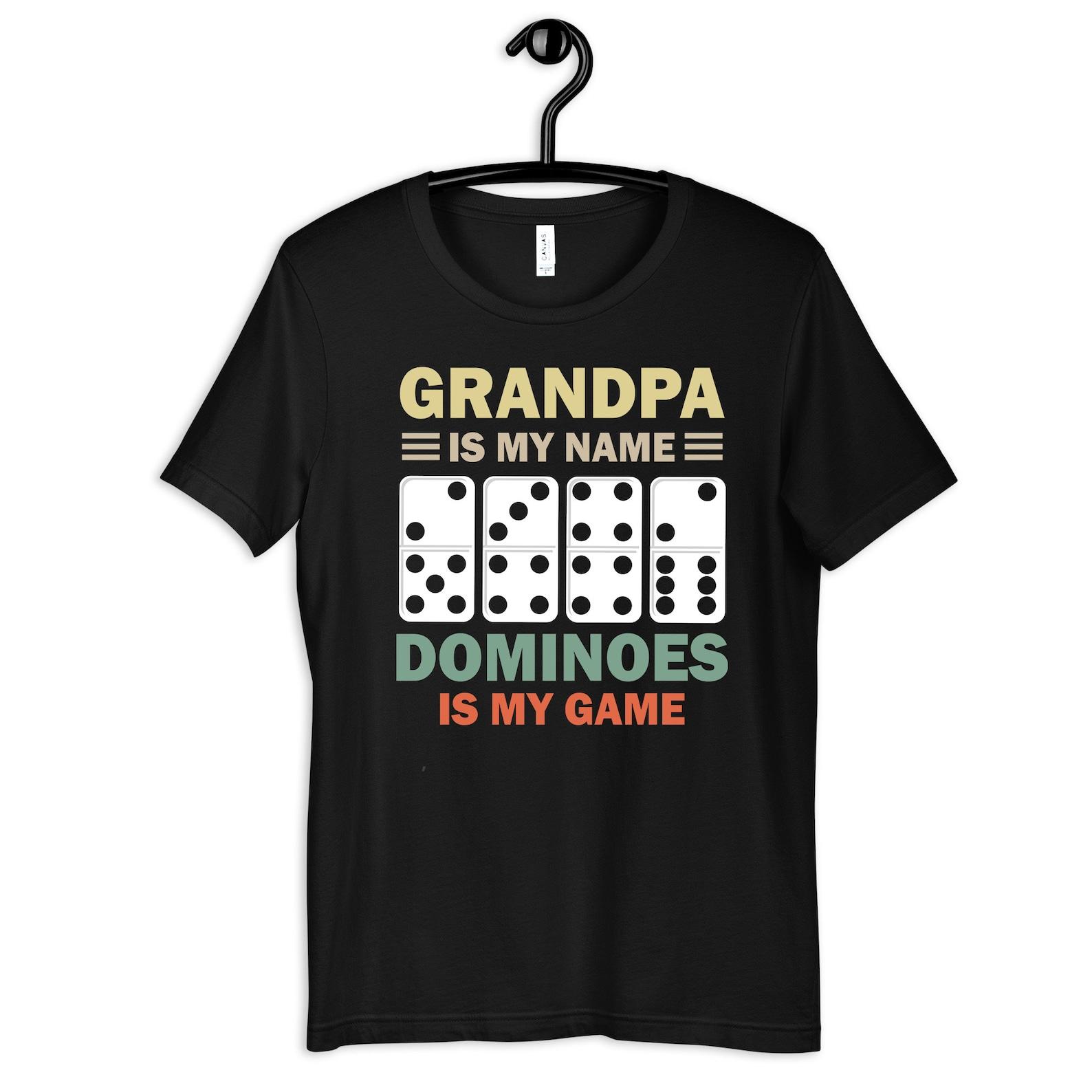 Grandpa Dominoes Shirt, Funny Dominoes T-Shirt, T-shirt, T-shirt,T-shirt, Tank Top M