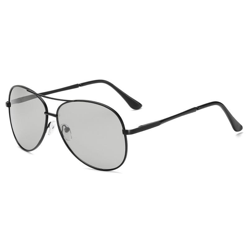 Classic Pilot Photochromic Sunglasses Men Safety Driving Sun Glasses Women Anti-Glare Change Color Day And Night Eyewear