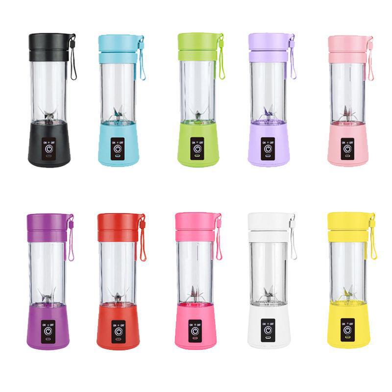 Portable 6-Blade Rechargeable Mini Electric Juicer Cup for Home