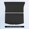 Leather Trunk Mats For Tesla Model Y Model 3 Highland Rear Trunk Protector Pad All Weather Split Dog Liner Pet Mat Anti-kick Pad