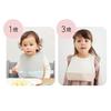 Dimowa Mealtime Marlow French One Size Apron, Bib, Vanilla, Baby,