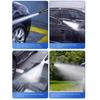 Adjustable Hose Nozzle High-Pressure Garden Hose Sprayer Booster Nozzle Rust-Proof for Car Wash