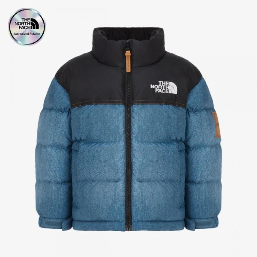 The North Face Kids Blue Nuptse Jacket Nj1dr64s Ind INDIGO/110