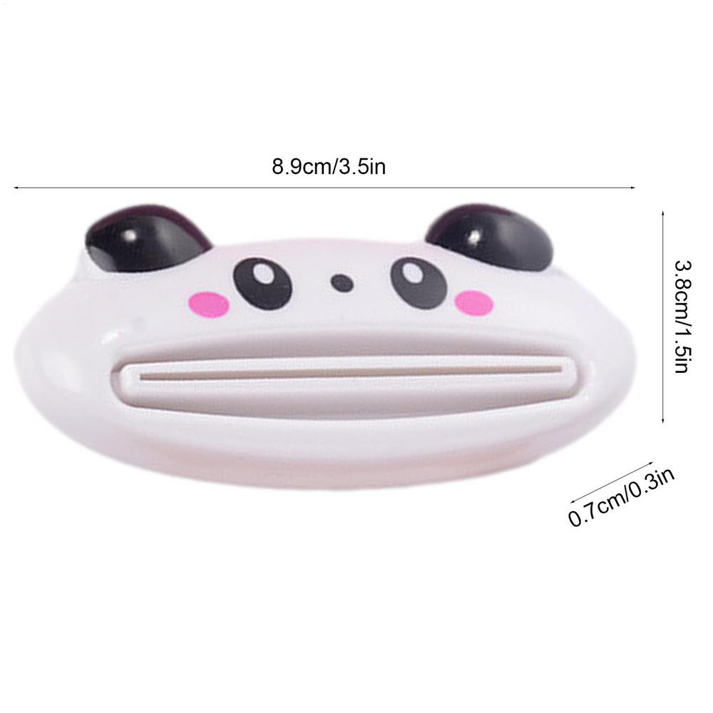 New Type Squeezer Cute Cartoon Manual Toothpaste Squeezer Cute Frog Animal Shape Cleanser Manual Press Lazy Essential