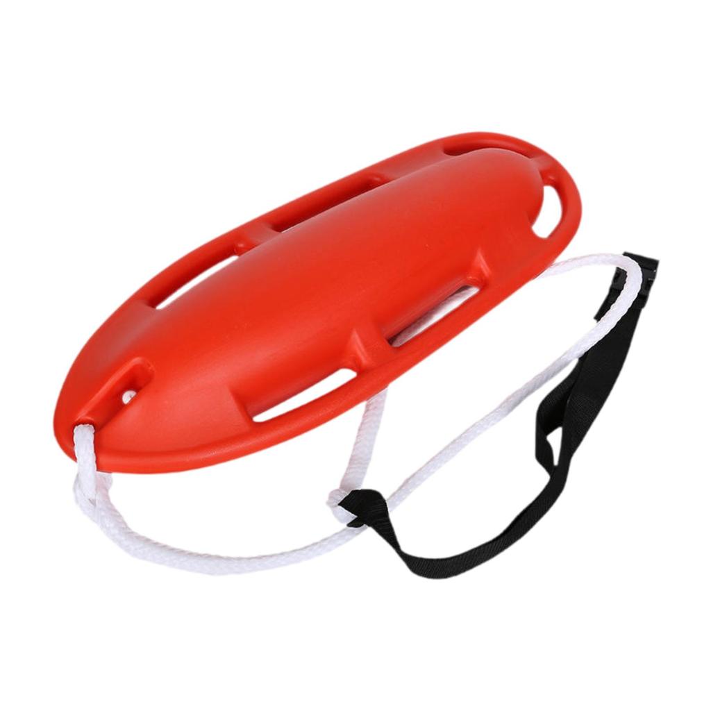 6 Handle Rescue Can Lifesaving Equipment Professional Open Water Swim Buoy Lifeguard Swimming Float for Kayaking Snorkeling