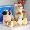 New Little Cute Simulation Hamster Plush Toys Guinea Pig Dolls Send Men and Women Friends Present