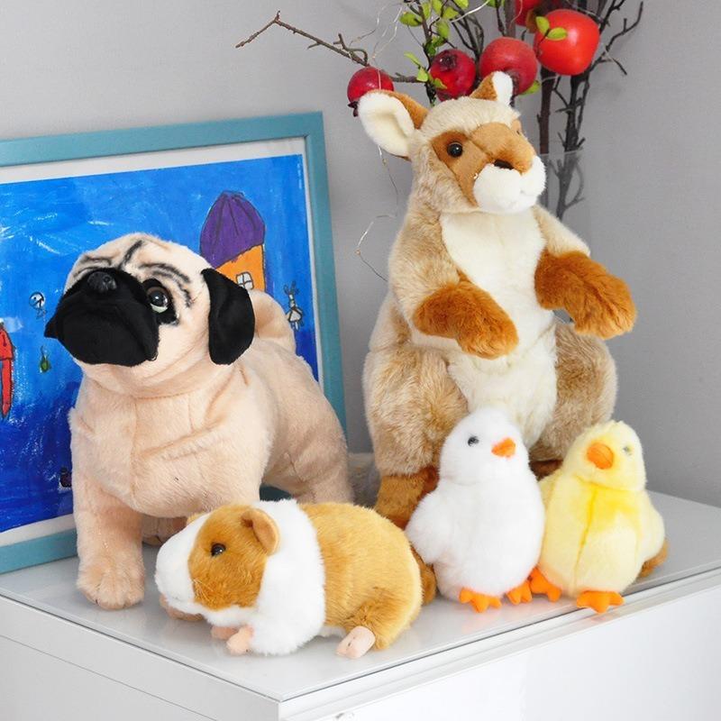 New Little Cute Simulation Hamster Plush Toys Guinea Pig Dolls Send Men and Women Friends Present