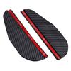 2PCS Car Rearview Mirror Rain Eyebrow Carbon Fiber Sun Visor Shade Cover Protector Clear Vision for Rain Car Mirror Accessories