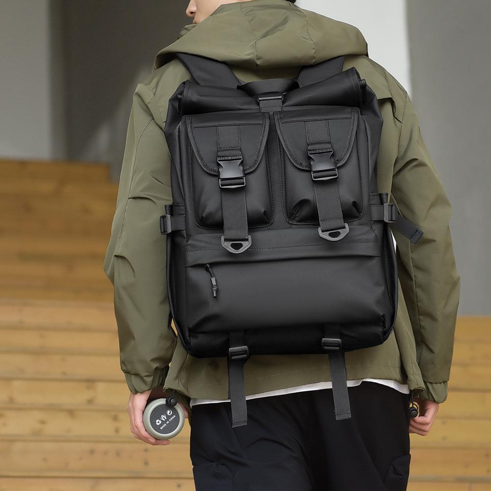Outdoor Travel Hiking Backpacks, Business Commuting Backpacks, Expandable Large-capacity Trendy Casual Backpacks for Men and Women