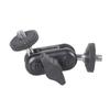 2Pieces Ballhead Clamp Clip Flexible Magical Arms with 1/4inch Male Thread Adapter for Camera Monitor Light Stand