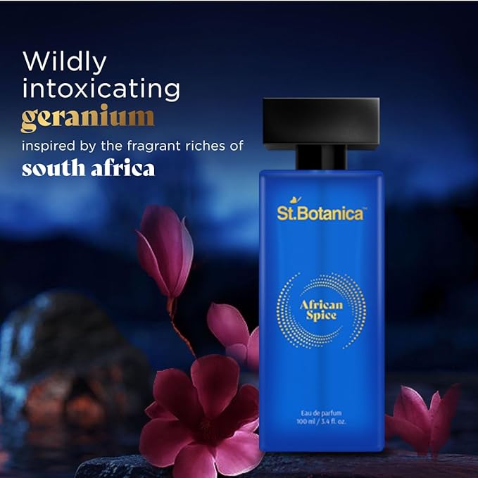 St.Botanica African Spice Perfume, 100ml | Eau De Parfum for Men |