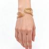 Stylish Unisex Open End Bracelet Presenting Angular Design Charm Sturdy And Comfortable Wristband Jewelry