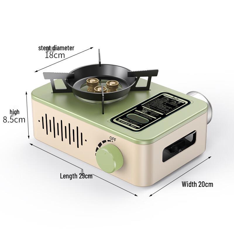 Gongziyu Outdoor Portable Dual-Fuel Camping Stove