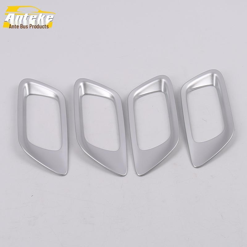 

14-18 Interior Door Handle Bright Ring Armrest Decorative Patch