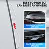 4PC Car door anti-collision strip decoration Edge Bumper Protective Stickers For Jeep Wrangler Grand Cherokee Compass Renegade Cherokee Gladiator