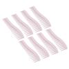 8pcs Wide Tooth Comb ABS Hair Detangling Comb Portable Compact No Handle Shampoo Styling Comb for Ho
