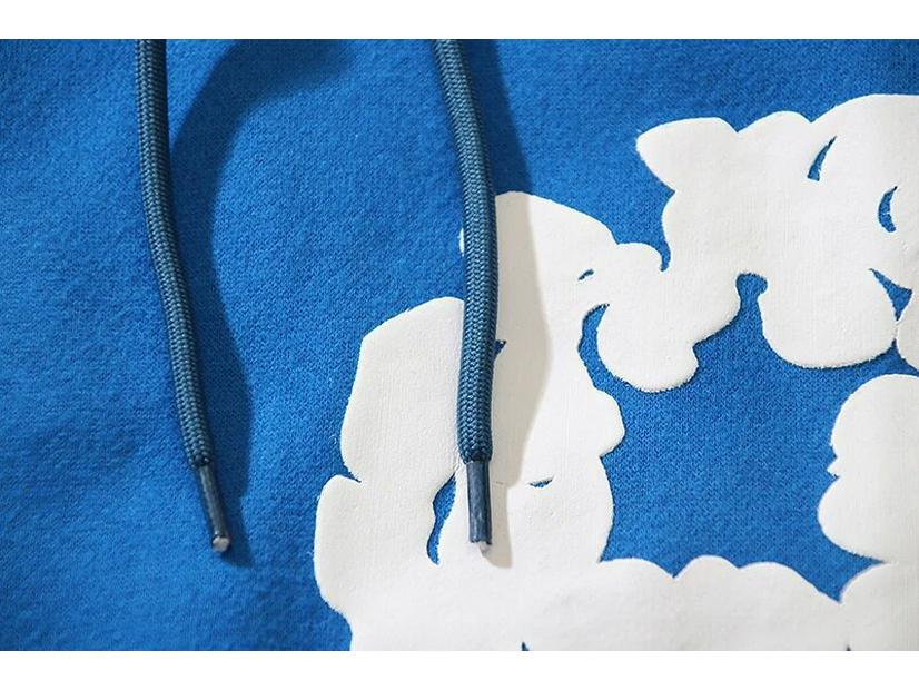 Americká ulica Hip Hop Bavlna Potlač Ležérna Voľná Mikina s Kapucňou, Pár Štýl