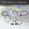 2pack Upgraded Looking Glass Universals Reflective Bicycles Rearview Mirroring for Daily Ride and Long Distances Journey