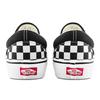 Vans Classic Slip-On Paint Drip Checkerboard Unisex Sneakers Black True-White VN0A5AO86UP