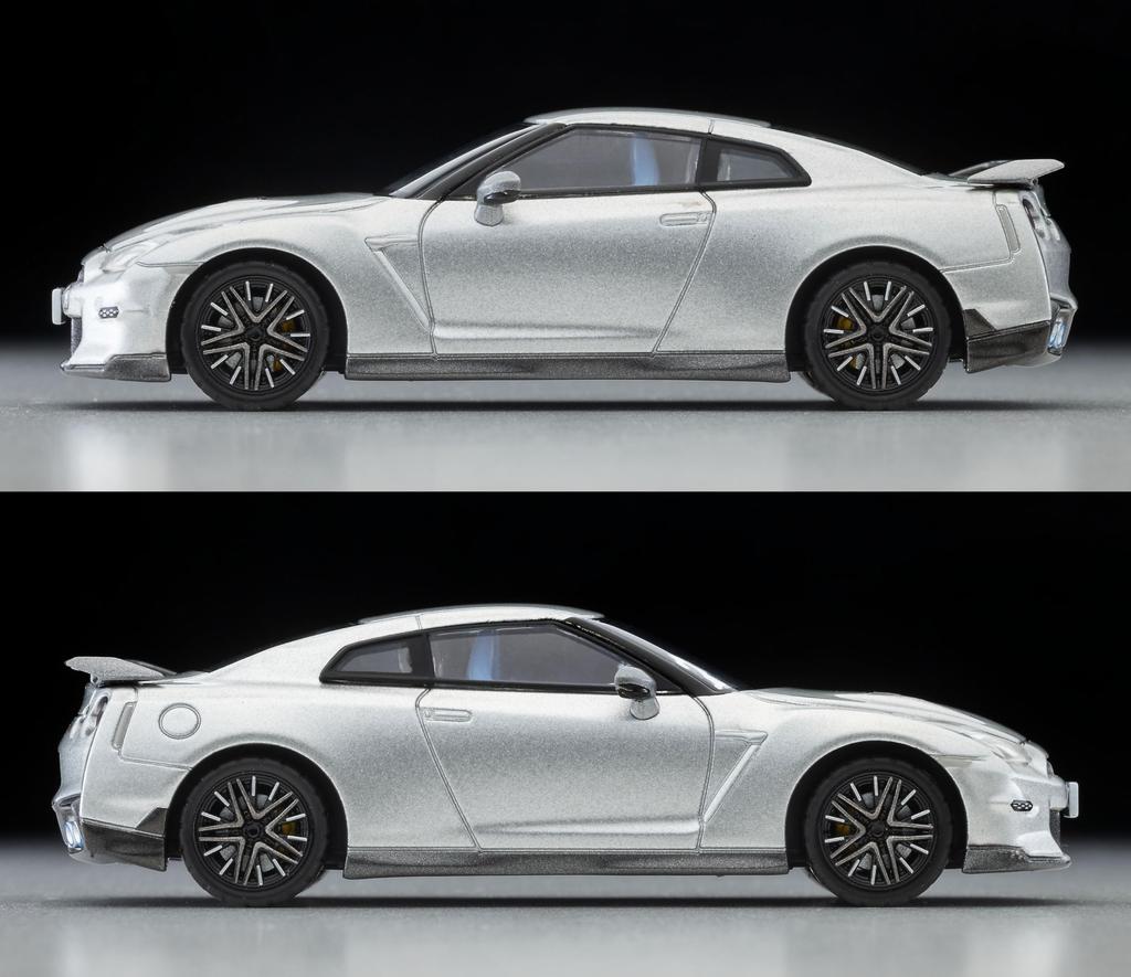 TOMYTEC Tomica Limited Vintage Neo 164 Scale LV-N350a Nissan GT-R Premium Edition 2025 Model, Silver, Finished Product, Model Number 336075