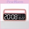 Moderne minimalistische LED-Digitaluhr mit Kalender und Nachtlicht für Schlafzimmerdekoration