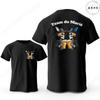 Französische Herren EVG Team Team Marié Passende T-Shirts Junggesellenabschied Bräutigam Squad Totenkopf Bier Toast Grafik Passende Freizeit-T-Shirts