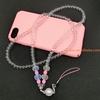 Factory Price Universal Mobile Phone Straps Hanging Rope Anti-lost Lanyard Hanging Neck Rope Beads Ornaments Colorful