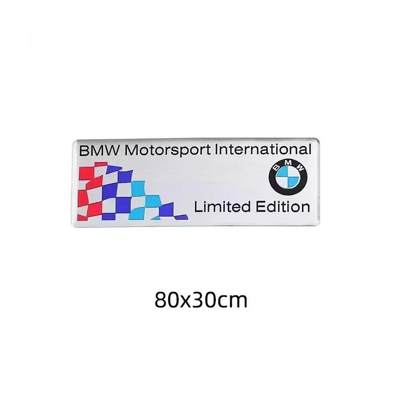 AAAOT1 -BMW Decorative Car Stickers M-series Trunk Decal Accessories For BMW E46 E90 E60 F30 F10 E39 E36 F20 G30 G20 E87 E92 E91 E30 F1