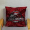 Jurassic Park Dinosaur Print Pillowcase Peach Skin Cushion Cover  Home Decor ,(9)
