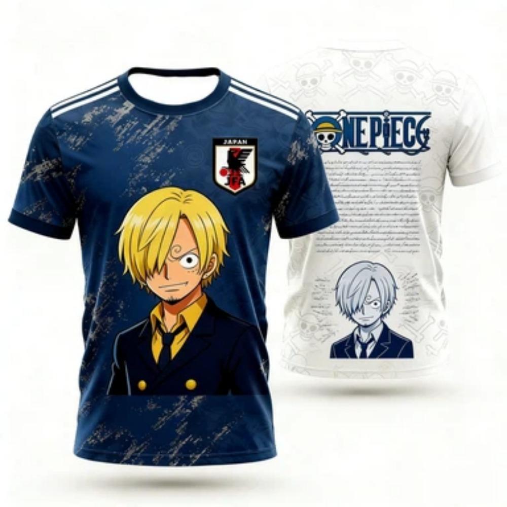 2026 Japonsko One Piece pánské rychleschnoucí tričko pro dospělé