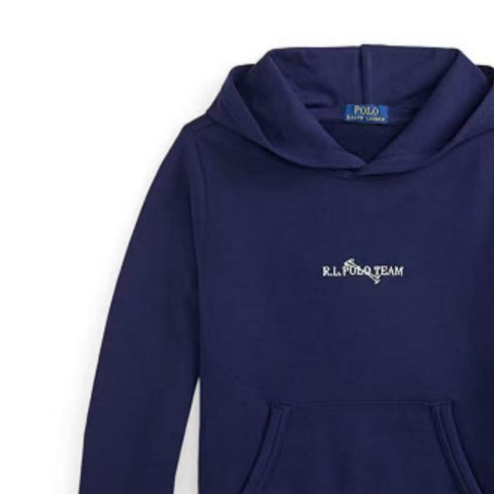 Polo Ralph Lauren Hoodie With Letter Embroidery Classic Version Kids hoodies 323A95777-001