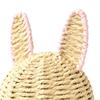 Koszyk Wielkanocny Króliczek Ręcznie Pleciony Pojemnik na Przekąski Ręcznie Pleciony Koszyk na Owoce Dla Właścicieli Domów Planerów Imprez Stół Jadalny Weranda