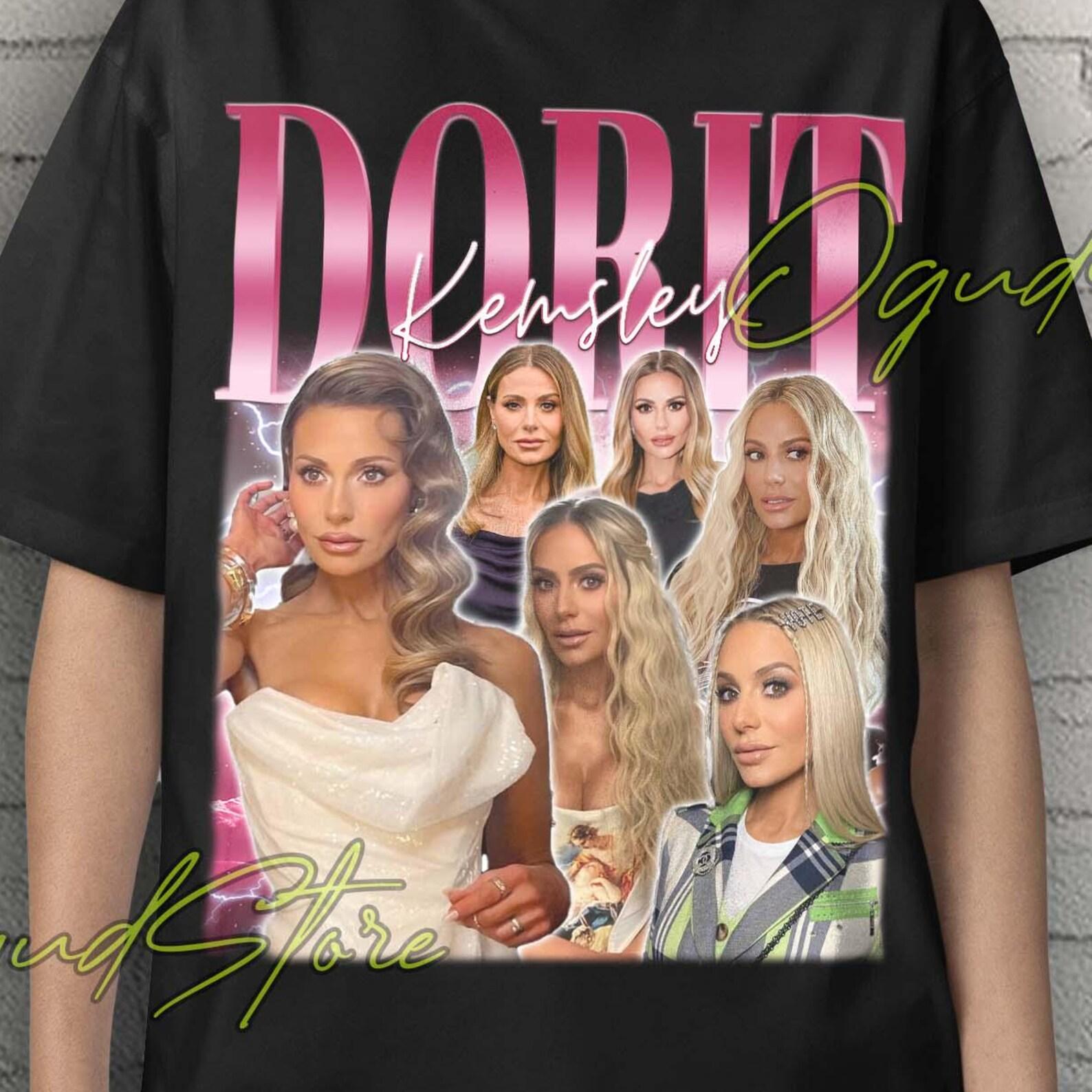 Dorit Kemsley Retro Collage T-Shirt, Unisex Pop Culture Apparel 3XL
