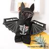 Deadly Doll Pet Costume: Halloween Dog Outfit with Knife Dagger for Puppies
