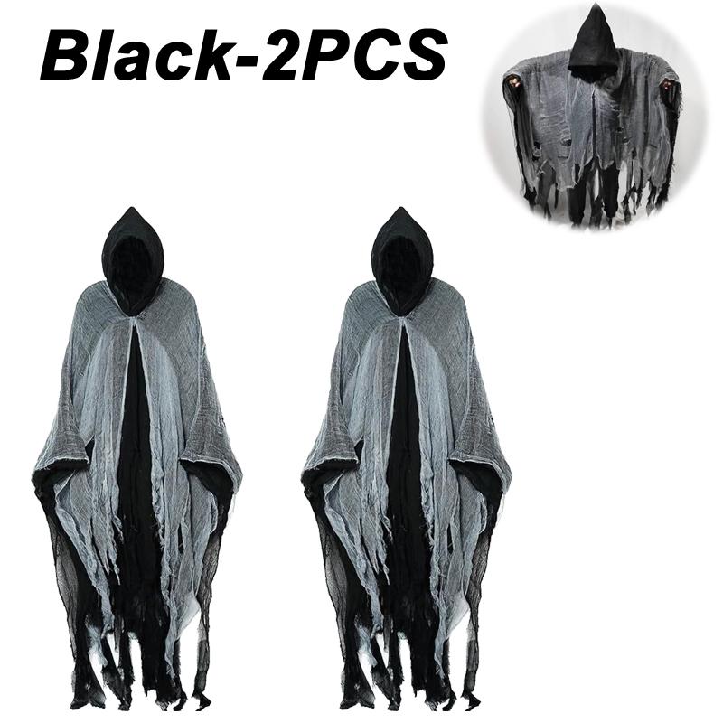 Halloween Cloak Witch Cloak Grim Reaper Costume Cloak Haunted House Costume Dress Up Horror Trick Costume Props