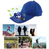 Casquette Ventilateur Solaire Coton Unisexe Chapeau d'Extérieur