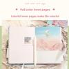 Oil Painting Illustration Handbook PU Magnetic Buckle Book Multi-functional Color Page Notebook Student Girl Stationery