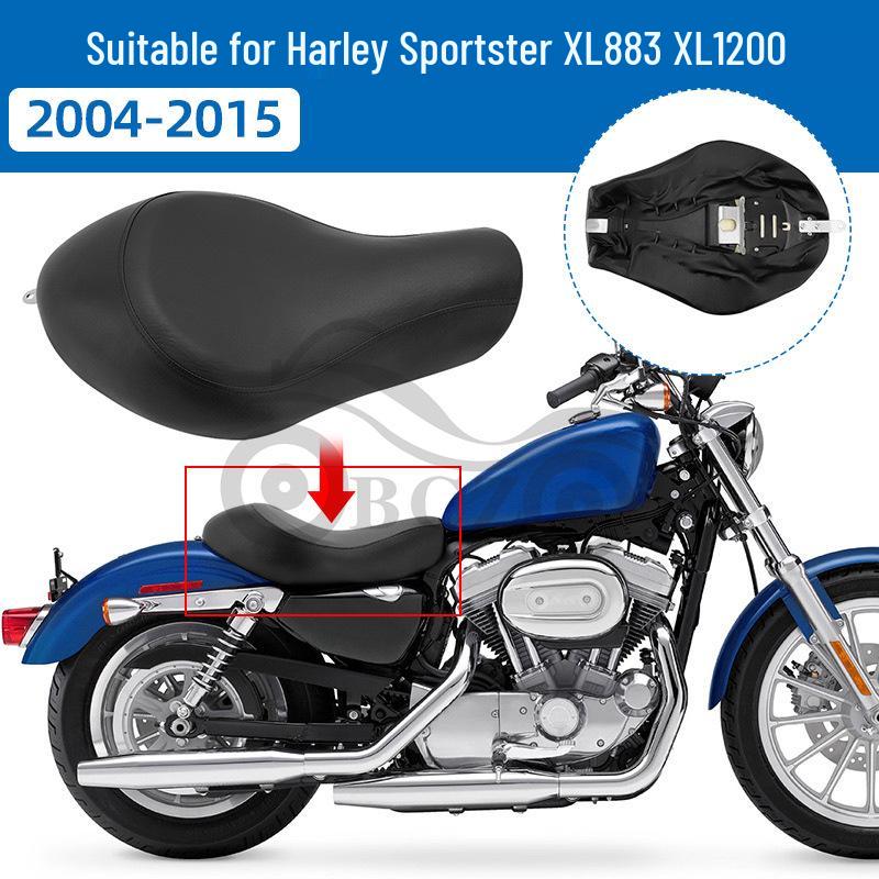 Retro Motorcycle Passenger Seat Cushion for Harley XL 883/1200