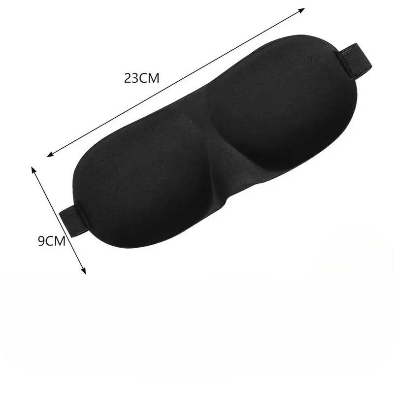 3D Sleeping Mask Block Out Light Eye Mask for Sleeping Comfort Eye Shades for Travel Nap Blindfold Sleeping Aid Eye Patch Masks