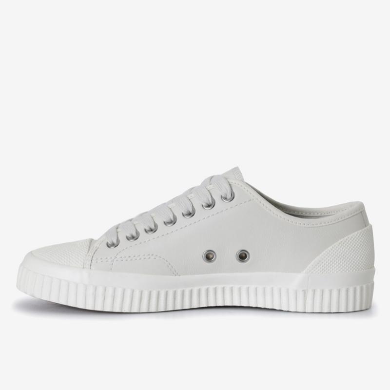 Fred Perry Leather Canvas Sneakers Hughes Low Leather Sfpu2334328 T96