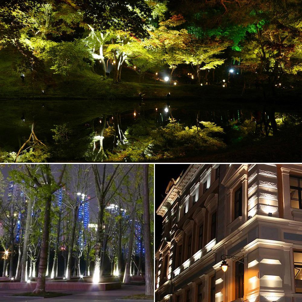 5W COB LED Lawn Lamp DC12V Outdoor Landscape Light Spot Light IP65 Water Resistance for Garden Patio Yard Courtyard Path Warm White