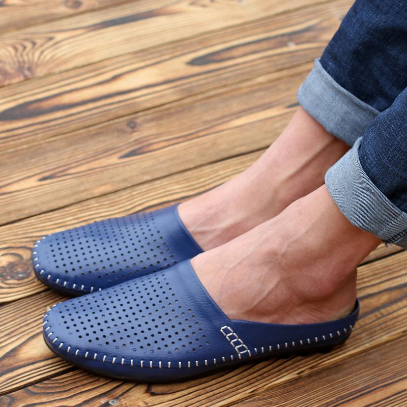 New Style Leather Shoes Men Slip On Business Shoes For Men Loafers